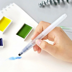 Watercolor Refillable Brush Pen Set 6pcs