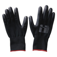 Polyurethane Coated Black Gloves