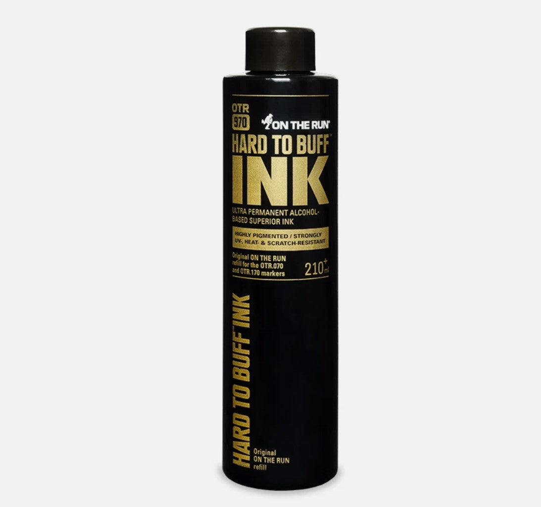 On The Run OTR.970 Hard To Buff 210ml Black Ink