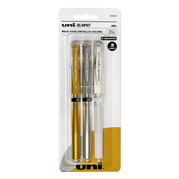 Uni Ball Signo Fine Gel Pen Set (3-pc)