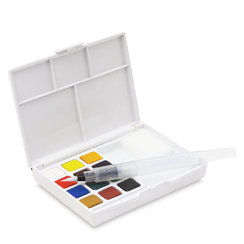 Koi Watercolor Field Sketch Box Kit - 12 Colors