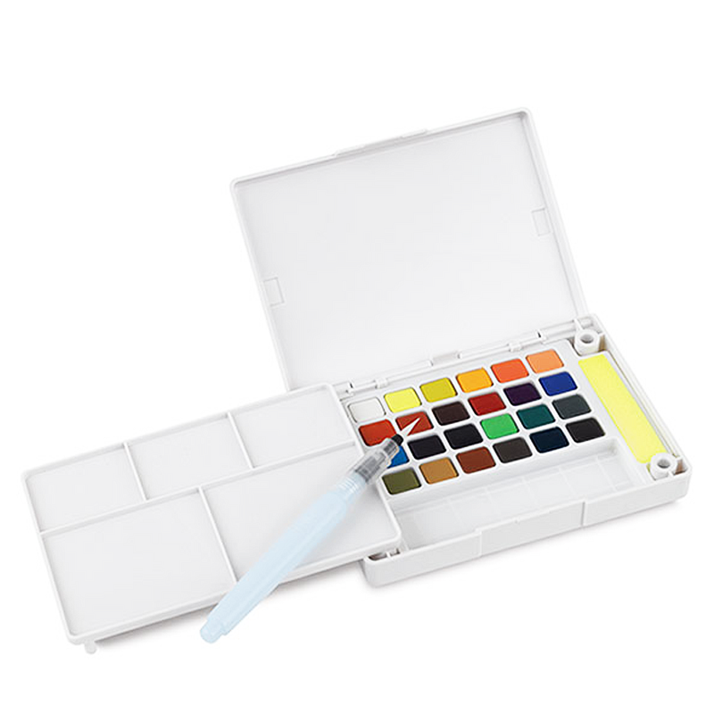 Sakura® Koi Watercolor Field Sketch Box Kit - 24 Colors – The Yard Art  Supplies