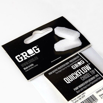 Quickflow 8mm Chisel Replacement Tips (2-pc)