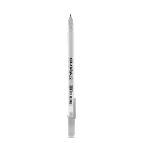 Sakura® Gelly Roll Classic® 10 Bold Tip Gel Pen - White – The Yard Art  Supplies