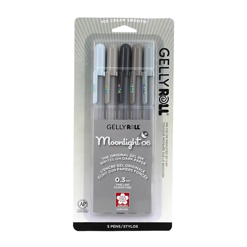 Grey best sale gel pen