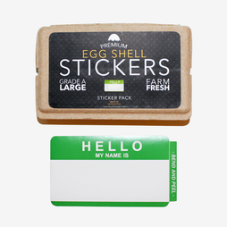Green Hello, My Name Is - Sticker Pack (80-pc)