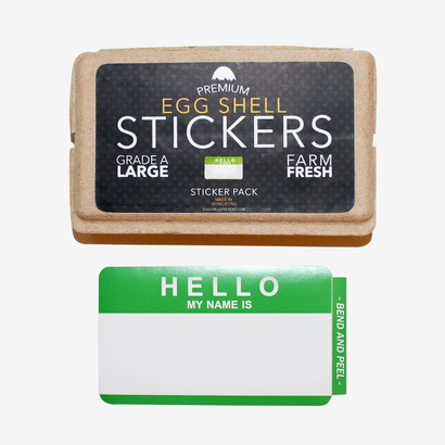 Green Hello, My Name Is - Sticker Pack (80-pc)