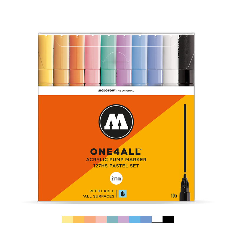ONE4ALL™ 127HS Pastel Set (10-pc)