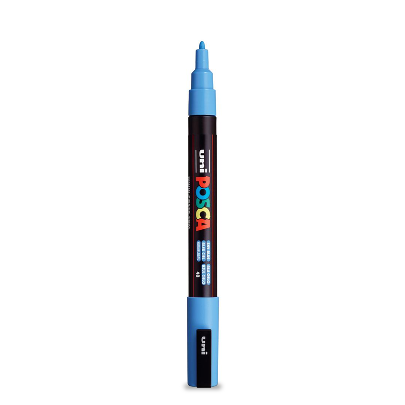 POSCA Paint Marker, PC-3M Fine Bullet, Blue 