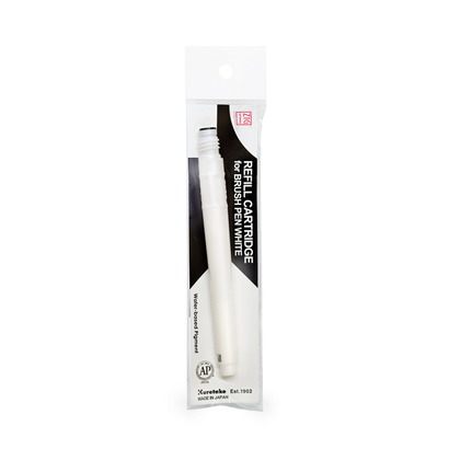 Cartoonist Brush Pen Cartridge Refill - White