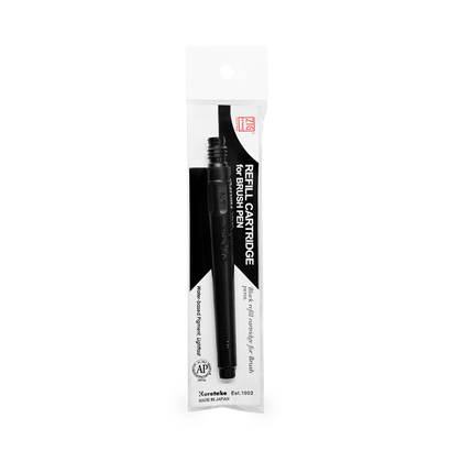 Cartoonist Brush Pen Cartridge Refill - Black