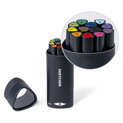 SKETCHER Marker Set - Main Kit 1 (12-pc)