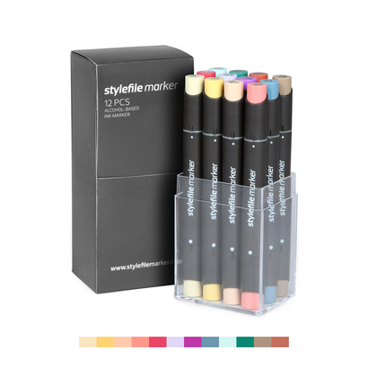 Classic Dual-Tip Marker Set - Main C (12-pc)
