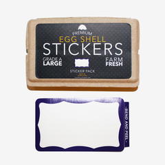 Wavy Border Purple - Sticker Pack (80-pc)